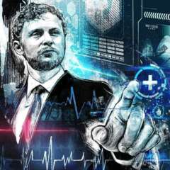 Work E Medics Digital Shapers illustration editorial cyber tech technology health care medizin science forschung biotech Kornel Illustration | Kornel Stadler