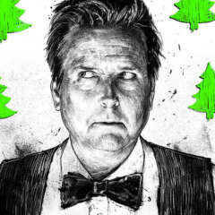 Work Im Wald Theater Kultur Plakat flyer Newa Grawit Dominik Gysin Matto Kaempf illustration artwork poster Kornel Illustration | Kornel Stadler