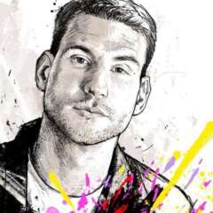 Work Jon monnard portrait illustration kolumne editorial zeichnung drawing magazin red bulletin red bull autor writer art kunst fire Kornel Illustration | Kornel Stadler