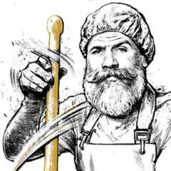 Work Swiss cheese awards schweizer kaese kaeser schweiz switzerland illustration drawing king Kornel Illustration | Kornel Stadler